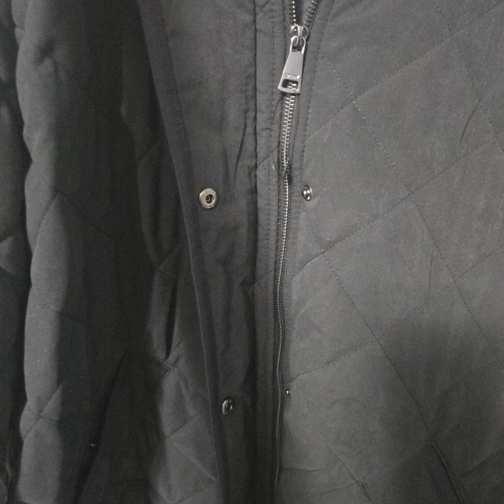DKNY Quilted Black Jacket/Coat Womens Size XXL - Picture 4 of 8